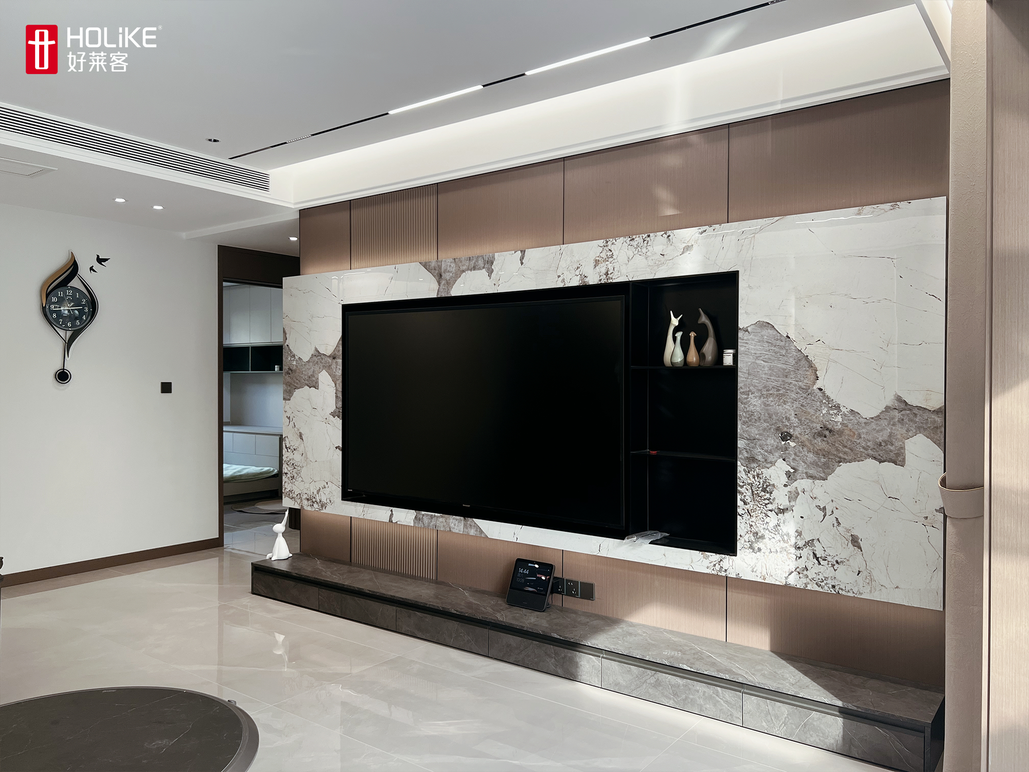 Mini衣帽间、阳台办公区...30岁独居女生的90㎡轻奢家太绝了